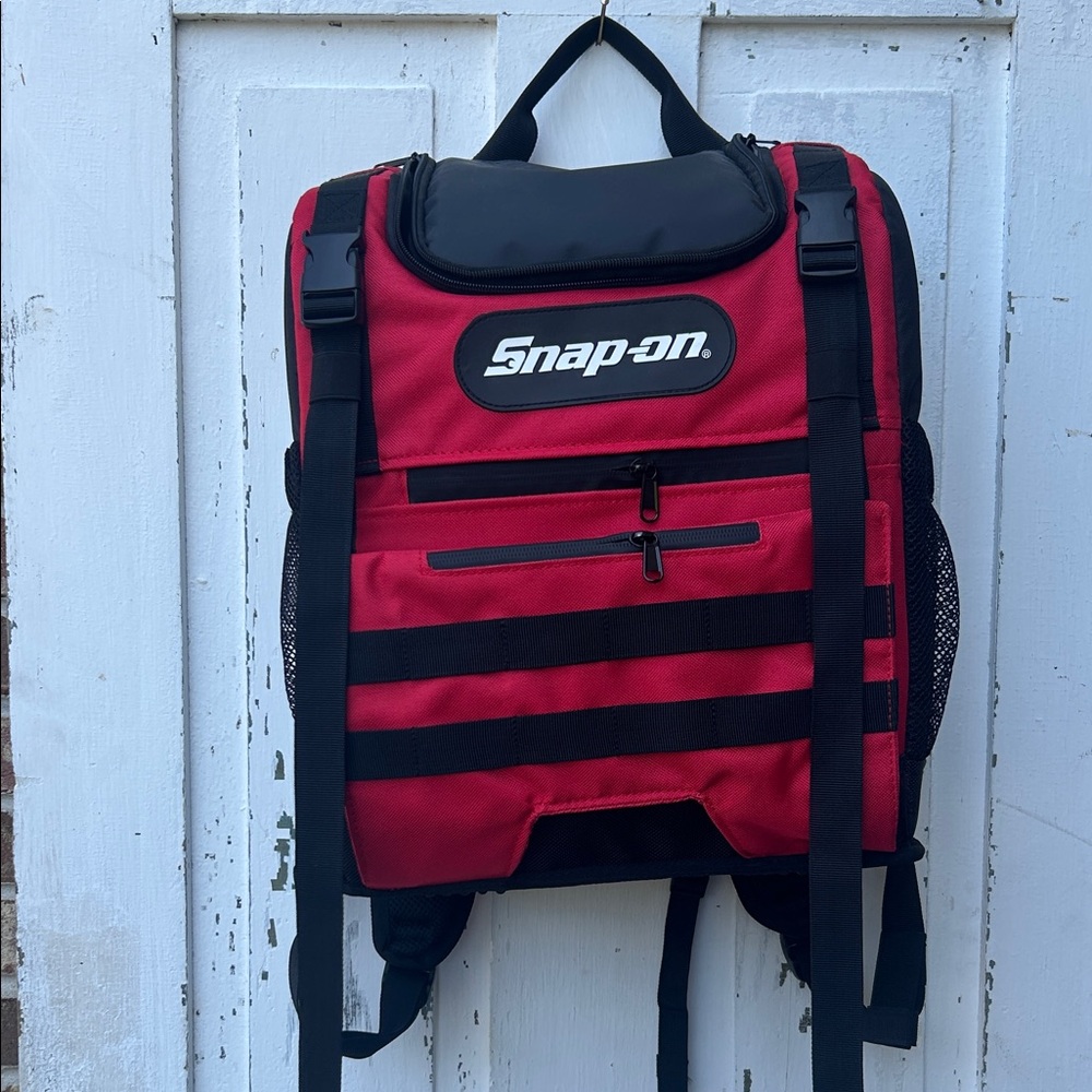 Snap-on insulated cooler backpack